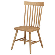 Andrews Windsor Spindle Back Dining Side Chair Light Ash (Set of 2) - 122502