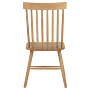 Andrews Windsor Spindle Back Dining Side Chair Light Ash (Set of 2) - 122502