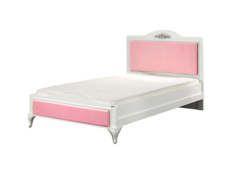 Angle Kids Room Set (Twin Bed & Bunkbed & 2 Bookcases &  Study Desk &  Nightstand & Chiffonier With Mirror) - 145-ANG-SET