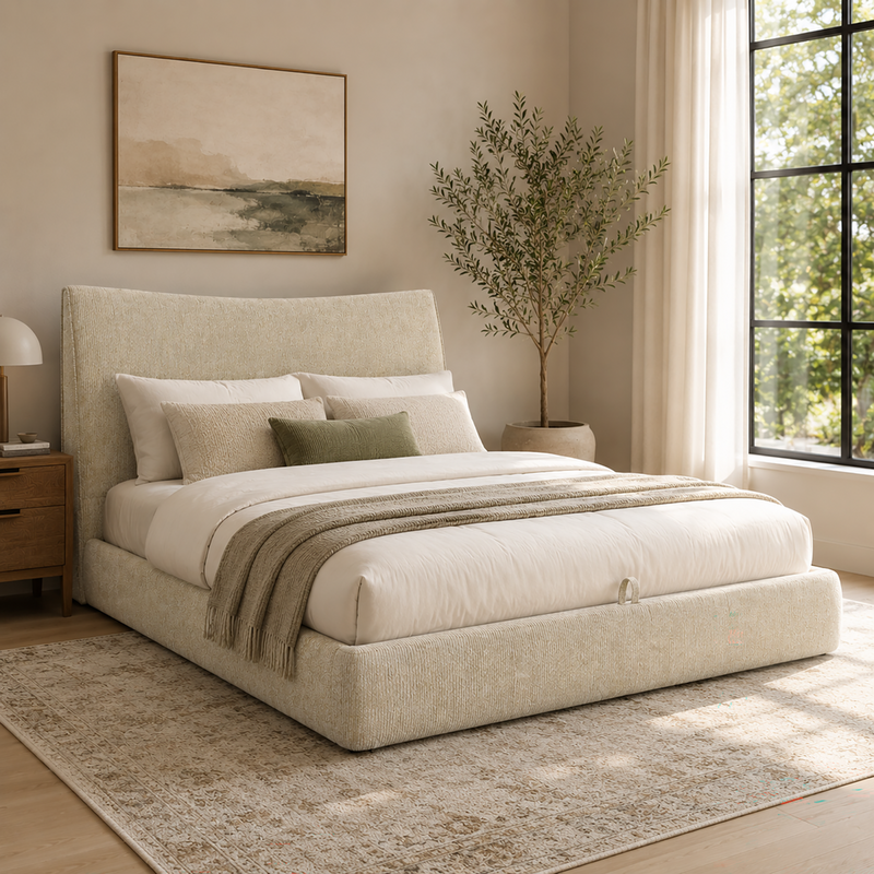 Angulo Eastern King Bed w/Storage - BD07221EK
