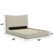 Angulo Eastern King Bed w/Storage - BD07221EK