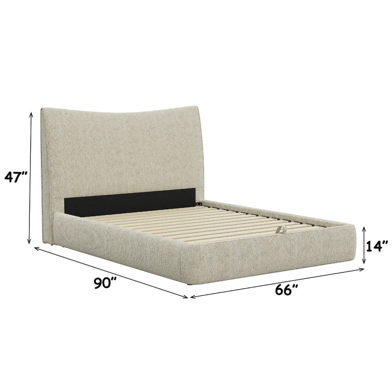 Angulo Queen Bed w/Storage - BD07222Q