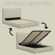 Angulo Queen Bed w/Storage - BD07222Q