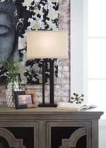 Aniela Bronze Finish Table Lamp (Set of 2) - DMV FurnitureTable Lamp Pair