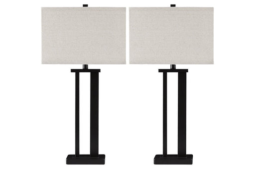 Aniela Bronze Finish Table Lamp (Set of 2) - DMV FurnitureTable Lamp Pair