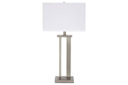 Aniela Silver Finish Table Lamp (Set of 2) - DMV FurnitureTable Lamp Pair