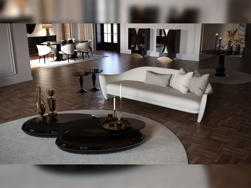 Anka Coffee Table (Glass) - 200-GAB-ANK-CT-G