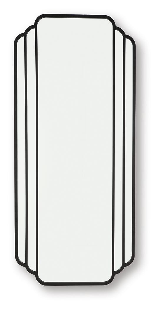 Antigone Black Floor Mirror - A8010434
