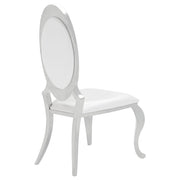 Antoine Upholstered Dining Chair Cream White (Set of 2) - 107872N