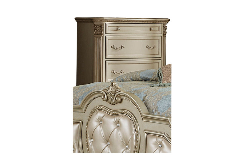 Antoinetta Champagne Chest - DMV FurnitureChest