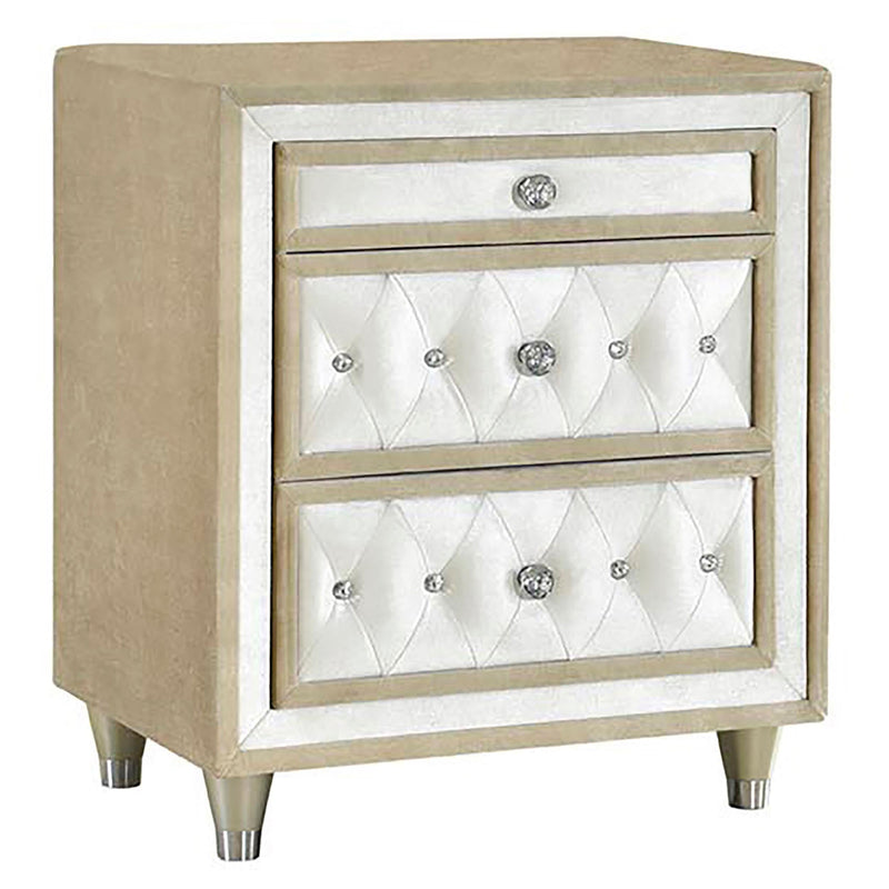 Antonella 5-piece Eastern King Bedroom Set Ivory  - 223521KE-S5
