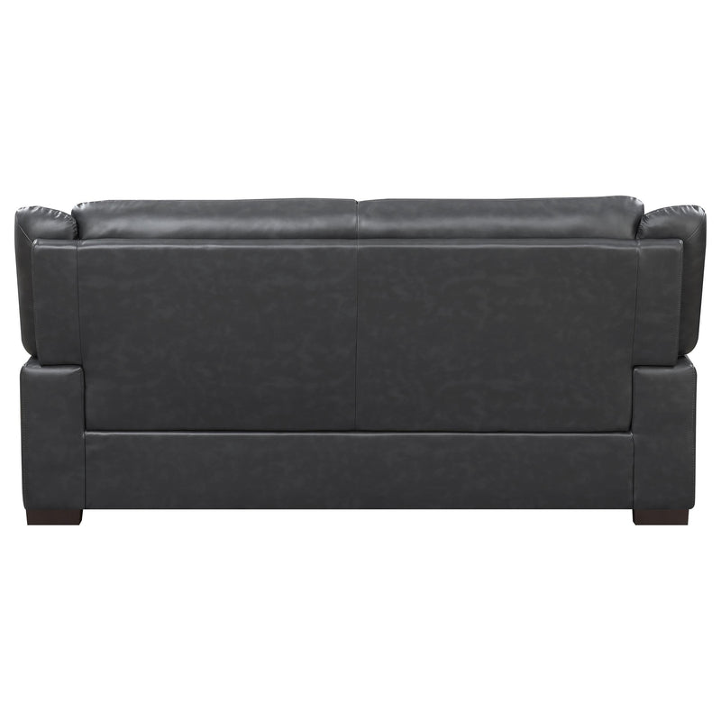 Arabella 2-piece Upholstered Padded Arm Sofa Set Grey - 506591-S2