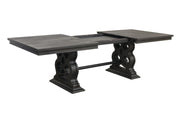 Arasina Dark Pewter Extendable Dining Set - DMV FurnitureDining Room Set