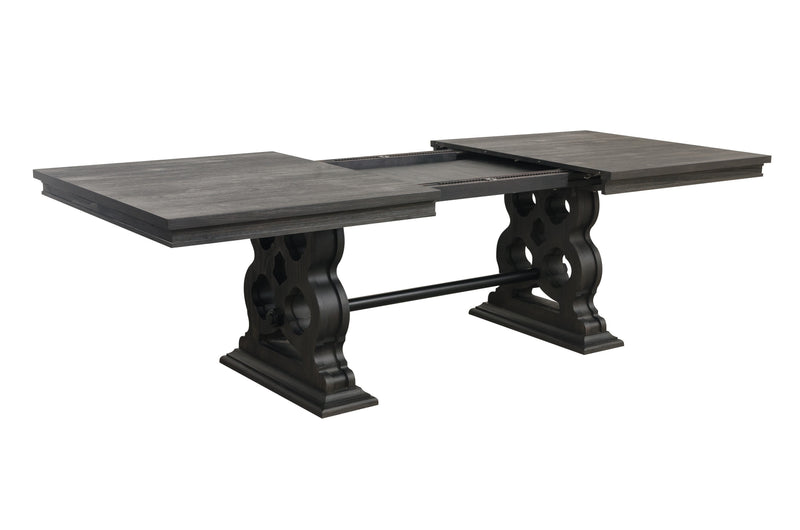 Arasina Dark Pewter Extendable Dining Set - DMV FurnitureDining Room Set