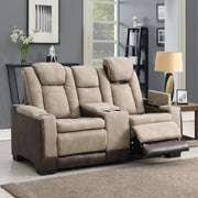 Arcadia Brown Sofa & Loveseat - ARCADIA-BN-SLS