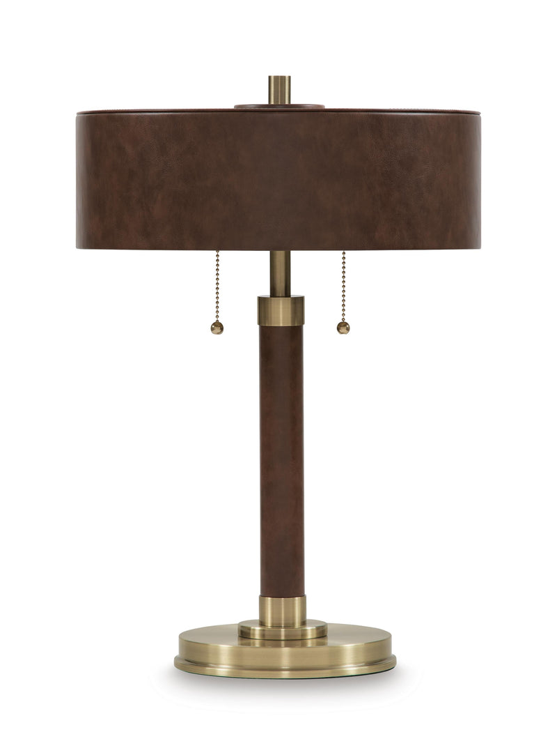Arcmond Brown/Gold Finish Table Lamp - L208544