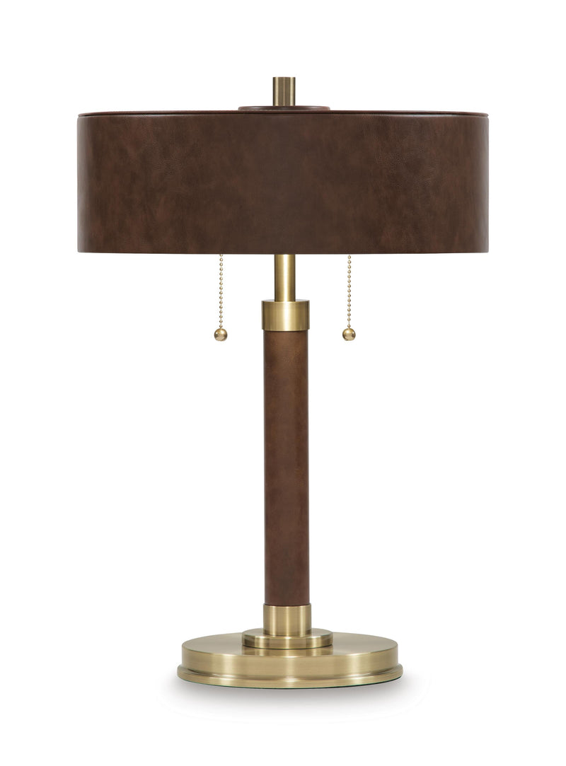Arcmond Brown/Gold Finish Table Lamp - L208544