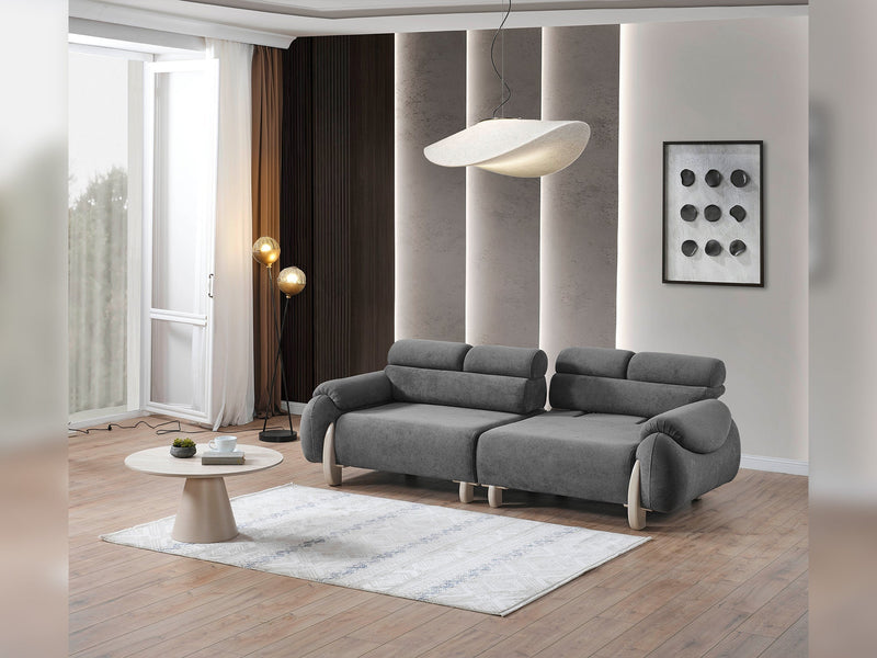 Arden Convertible Sofa in Cream - 200-ELIF-ARD-A600-3