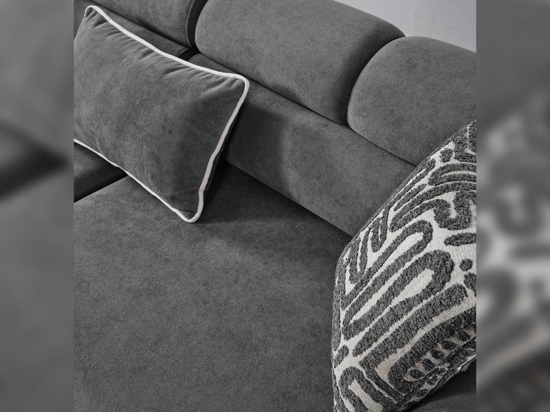 Arden Convertible Sofa in Cream - 200-ELIF-ARD-A600-3
