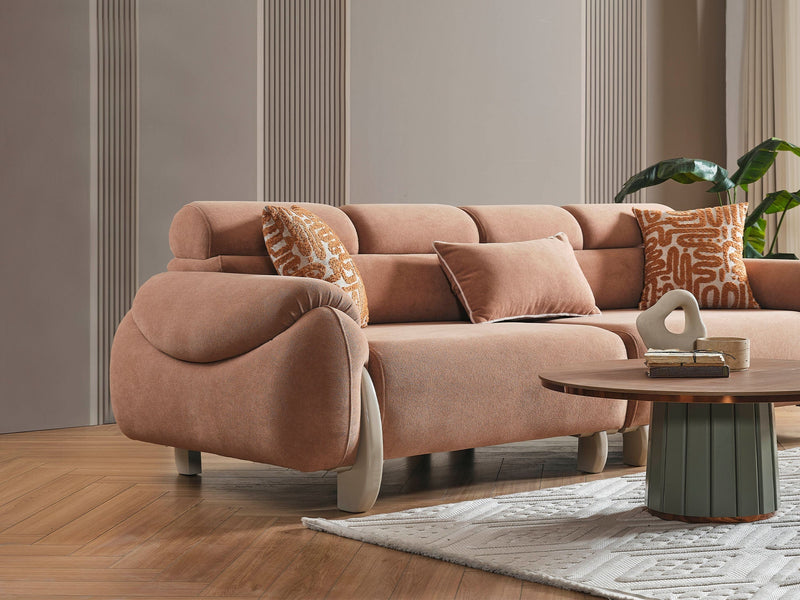 Arden Convertible Sofa in Cream - 200-ELIF-ARD-A600-3