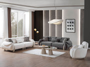 Arden Convertible Sofa in White - 200-ELIF-ARD-A601-3