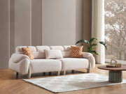 Arden Convertible Sofa in White - 200-ELIF-ARD-A601-3