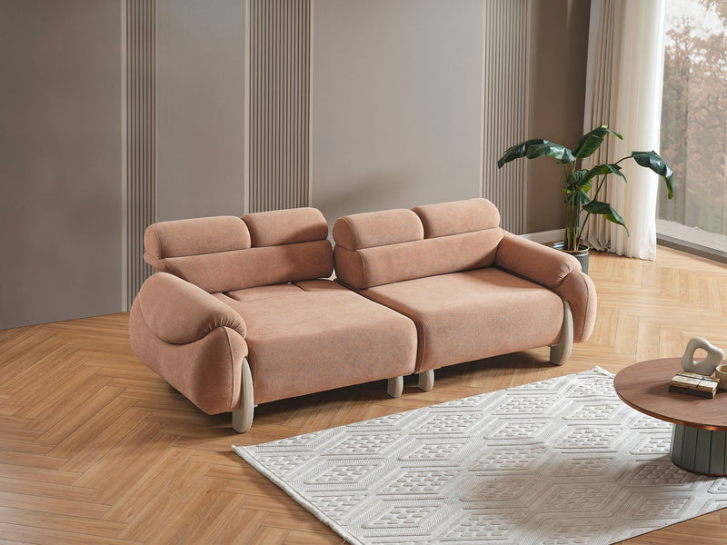Arden Convertible Sofa in White - 200-ELIF-ARD-A601-3