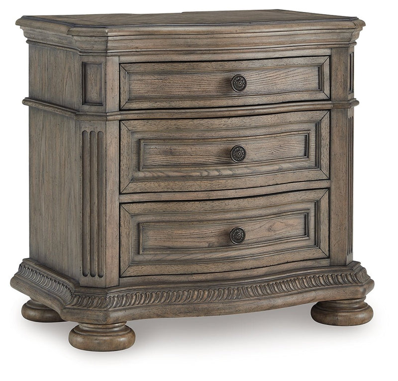 Ardenfield Light Brown Upholstered Sleigh Bedroom Set - DMV FurnitureBedroom Set