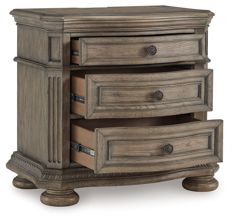 Ardenfield Light Brown Upholstered Sleigh Bedroom Set - DMV FurnitureBedroom Set