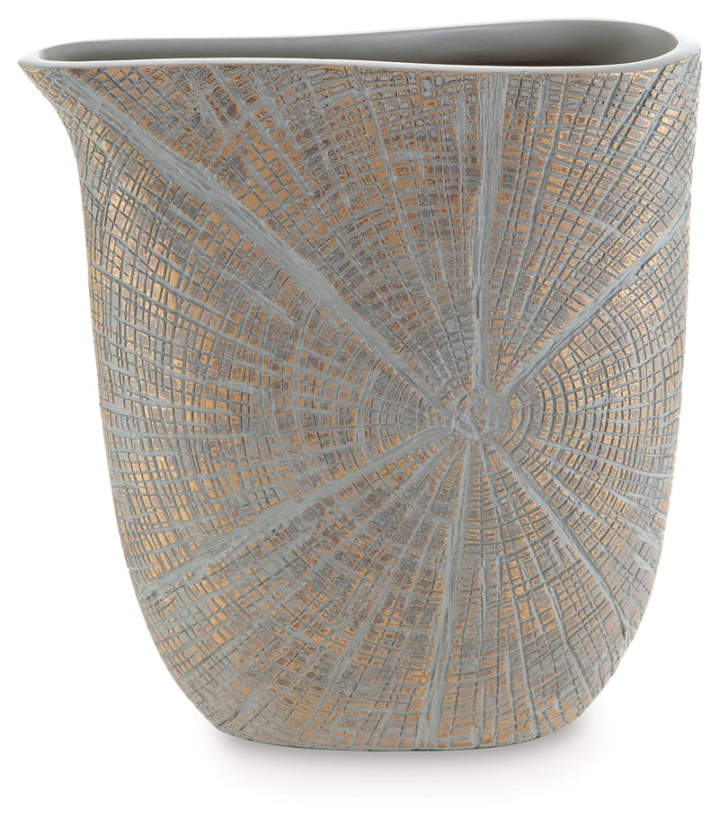 Ardenley Antique Gold Finish Vase - A2000607V