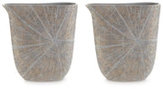 Ardenley Antique Gold Finish Vase (Set of 2) - A2000608