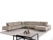 Aref Sectional Sofa in Beige - 200-ZEN-ARE-S