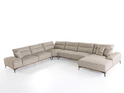 Aref Sectional Sofa in Beige - 200-ZEN-ARE-S