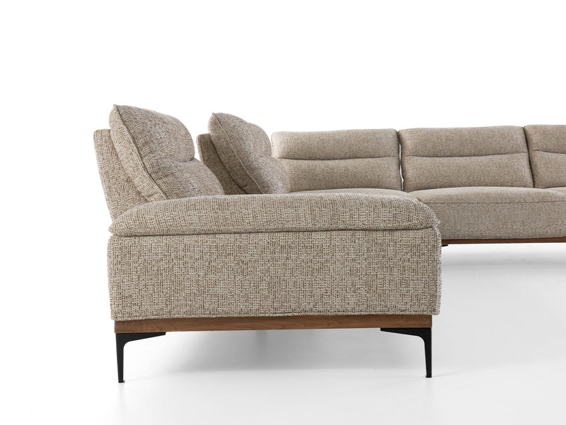 Aref Sectional Sofa in Beige - 200-ZEN-ARE-S