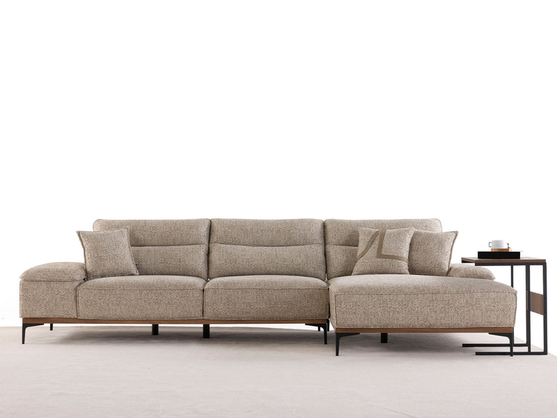 Aref Sectional Sofa in Beige - 200-ZEN-ARE-S