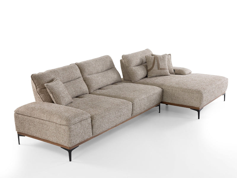 Aref Sectional Sofa in Beige - 200-ZEN-ARE-S