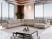 Aref Sectional Sofa in Beige - 200-ZEN-ARE-S