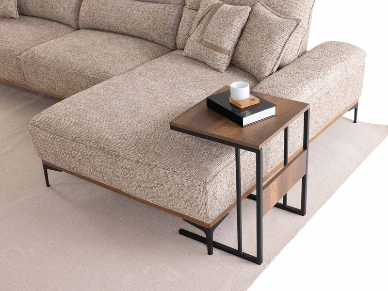 Aref Sectional Sofa in Beige - 200-ZEN-ARE-S