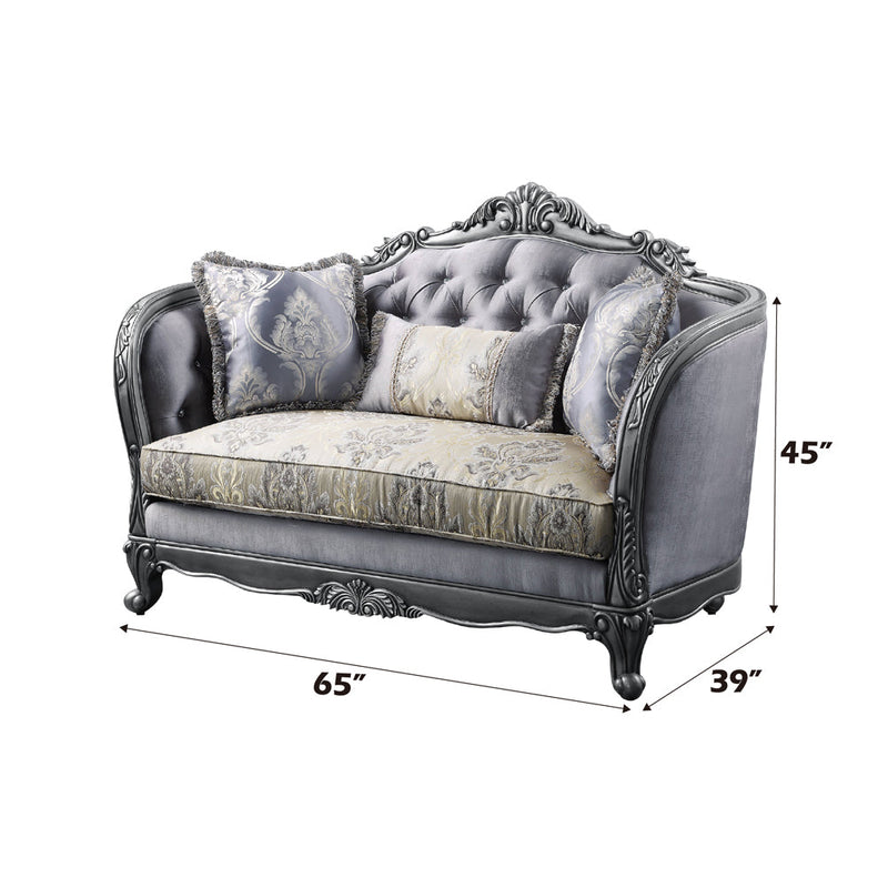 Ariadne Loveseat W/3 Pillows - 55346