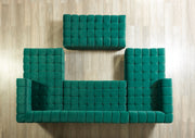 Ariana Green Velvet Double Chaise Sectional [ETA: 3/10] - ARIANAGREEN-SEC