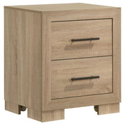 Arielle 5-piece Eastern King Bedroom Set Light Oak - 223111KE-S5