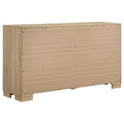 Arielle 5-piece Eastern King Bedroom Set Light Oak - 223111KE-S5