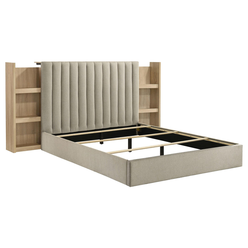 Arielle 5-piece Queen Bedroom Set Light Oak - 223111Q-S5