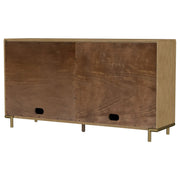 Arini 2-drawer Cane Door Dining Sideboard Server Sand Wash - 108935SWD