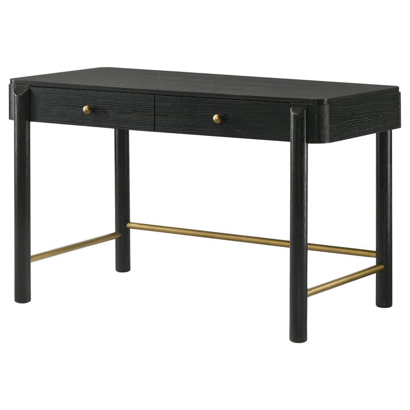 Arini 2-drawer Vanity Desk Makeup Table Black - 224337