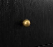 Arini 3-drawer Nightstand Black - 224332