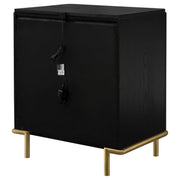 Arini 3-drawer Nightstand Black - 224332