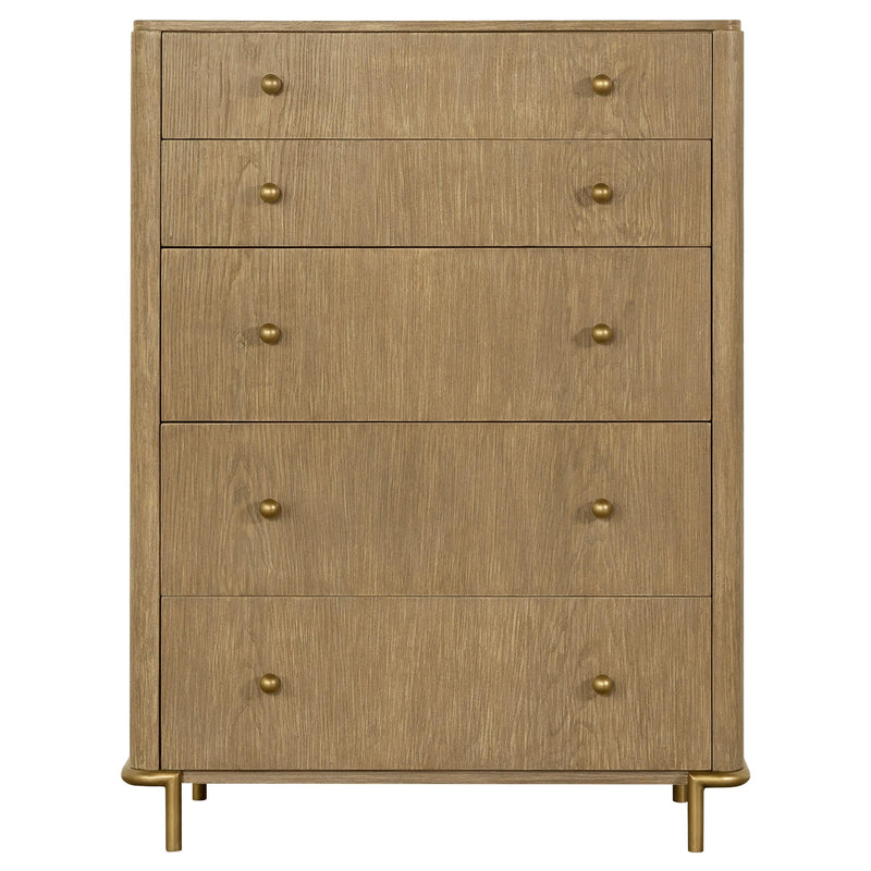 Arini 3-piece Queen Bedroom Set Sand Wash and Natural Cane - 224300Q-S335
