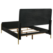 Arini 4-piece Queen Bedroom Set Black and Natural - 224330Q-S4