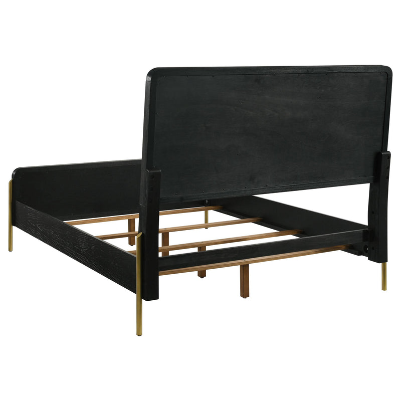 Arini 4-piece Queen Bedroom Set Black and Natural - 224330Q-S4